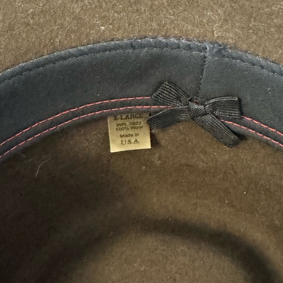 Vintage Golden Gate Hat Company Western Cowboy Hat Wool Hat Dark Olive Green - Picture 14 of 14